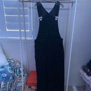 Levi’s Black Straight Wide Leg Overalls